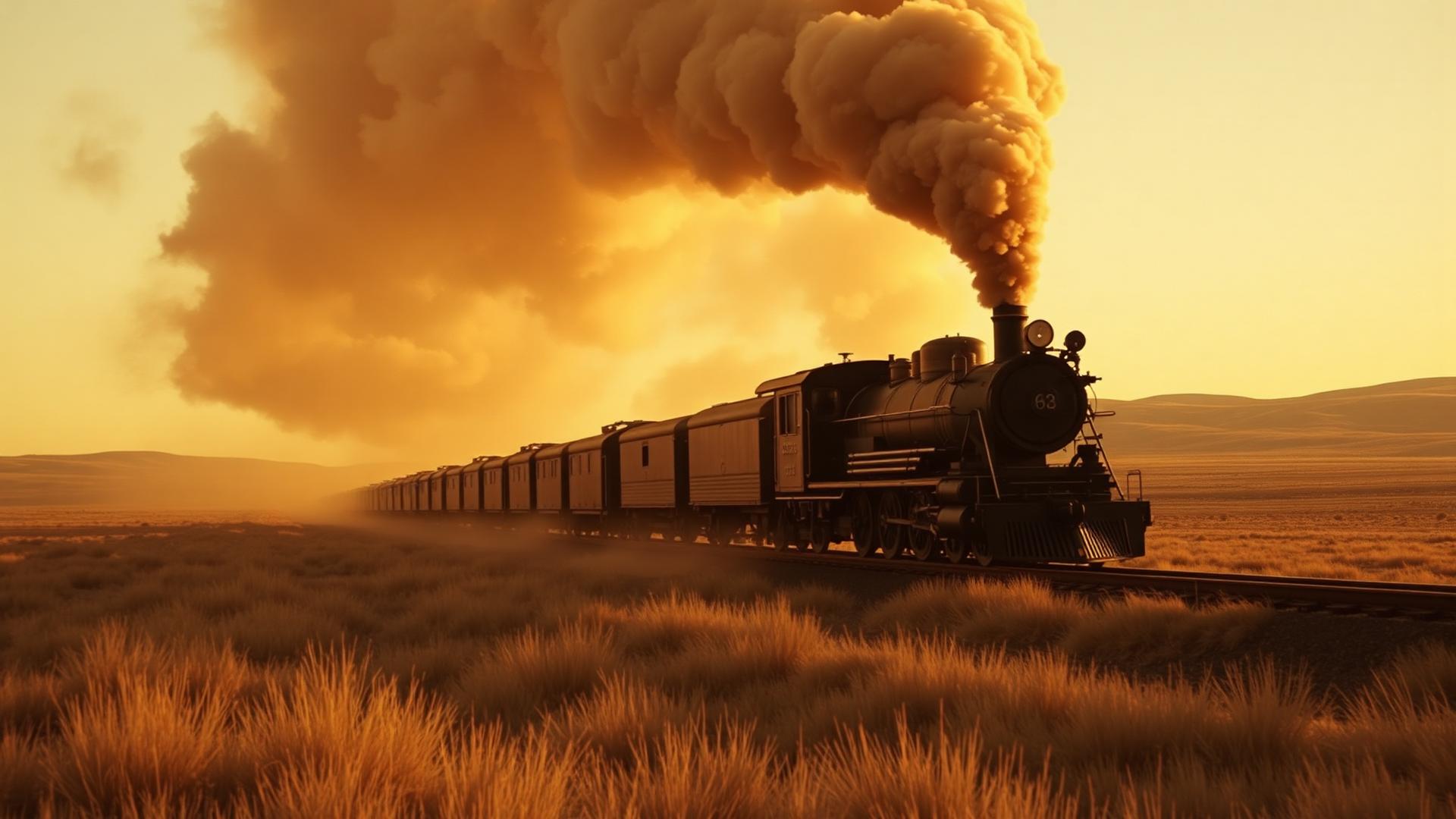 Transcontinental steam locomotive